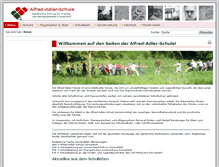 Tablet Screenshot of alfred-adler-schule.de
